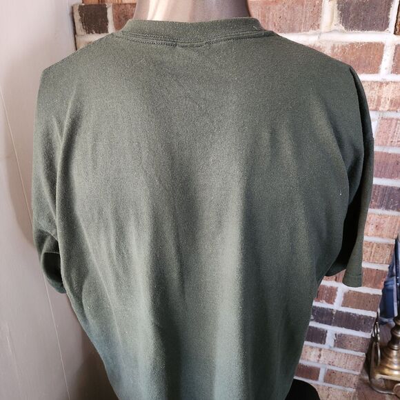 Great Smoky Mountains T-Shirt Sz XL Whitetail Deer Wolf Black Bear Eagle USA - Picture 3 of 11